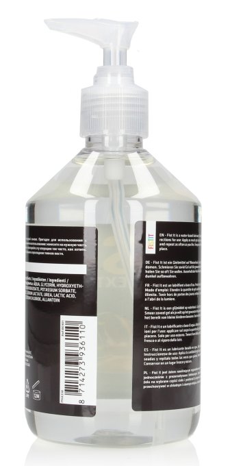 Lubrifiant Eau Fist It Extra Thick Rainbow - Pompe 500ml