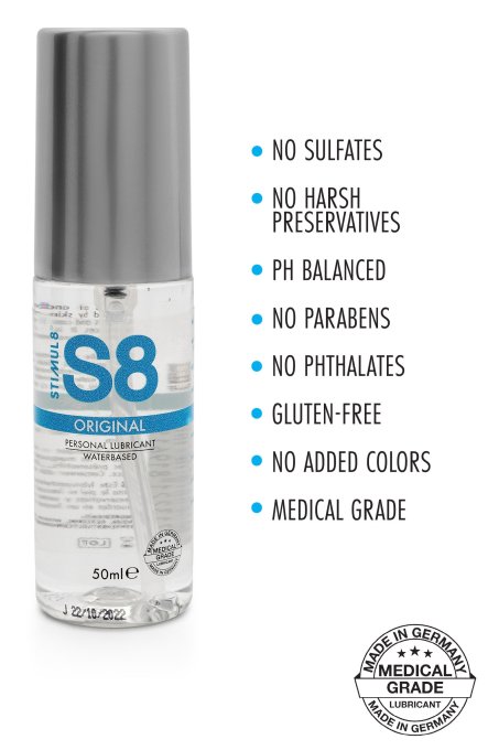 Lubrifiant Eau S8 Original 50mL