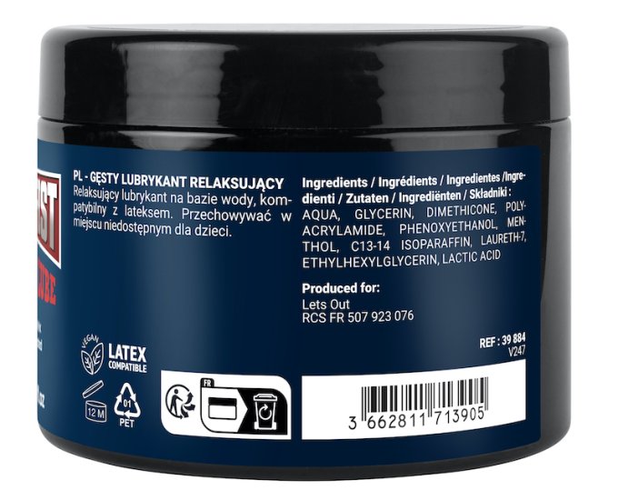 Lubrifiant épais relaxant Fuck & Fist FF Extreme Lube 500ml