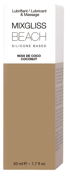 Lubrifiant Silicone MixGliss Beach - Noix de Coco 50ml