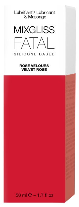 Lubrifiant silicone MixGliss Fatal - Rose Velours 50ml