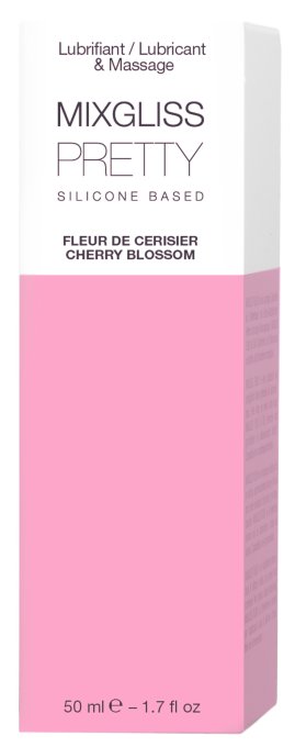 Lubrifiant silicone MixGliss Pretty - Fleur de cerisier 50ml