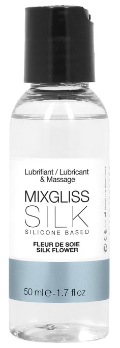 Lubrifiant silicone MixGliss Silk - Fleur de soie 50ml