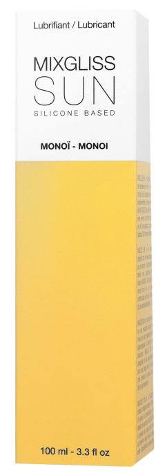 Lubrifiant Silicone MixGliss Sun - Monoï 100ml