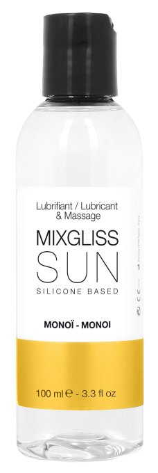 Lubrifiant Silicone MixGliss Sun - Monoï 50ml