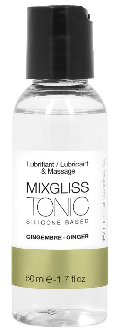 Lubrifiant Silicone MixGliss Tonic - Gingembre 50ml