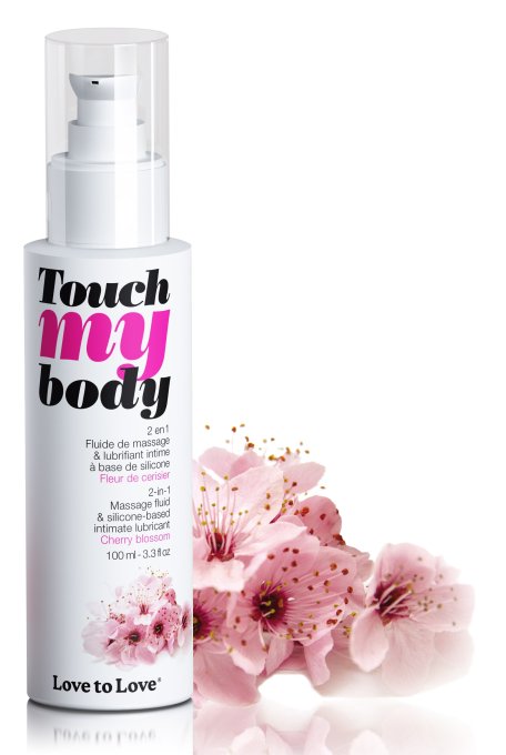 Lubrifiant Silicone TOUCH MY BODY Fleur de Cerisier 100ml