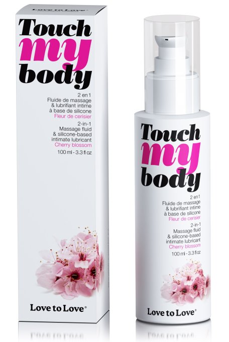 Lubrifiant Silicone TOUCH MY BODY Fleur de Cerisier 100ml