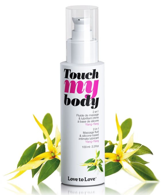 Lubrifiant Silicone Touche My Body Ylang-Ylang 100ml