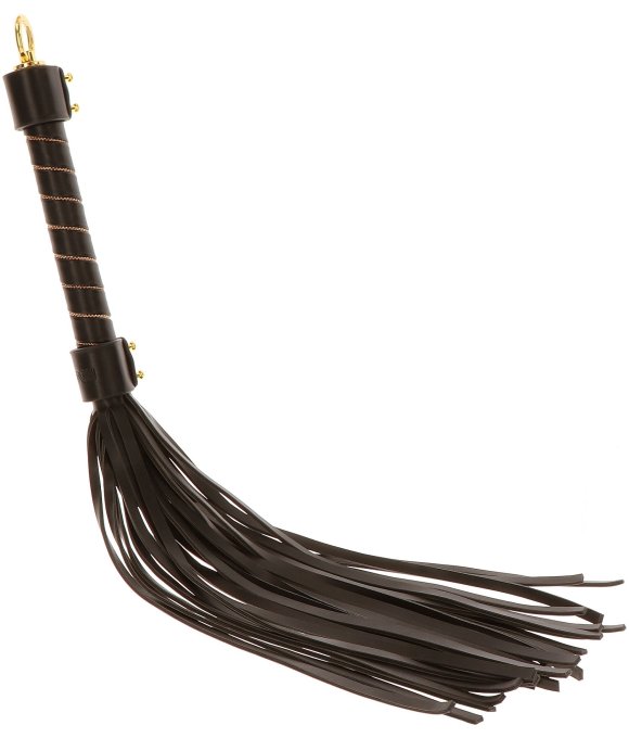 Martinet Studded Whip 55cm Noir