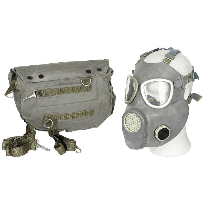 Masque à gaz MP4 avec sac