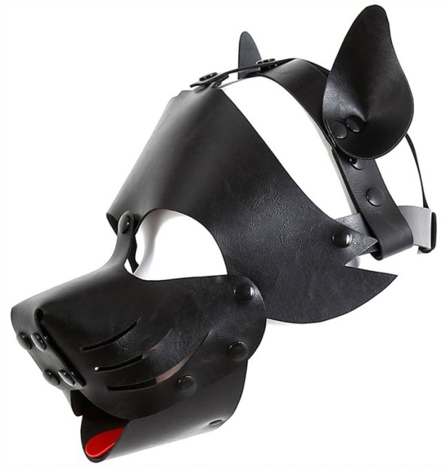 Masque Dog Pup Noir