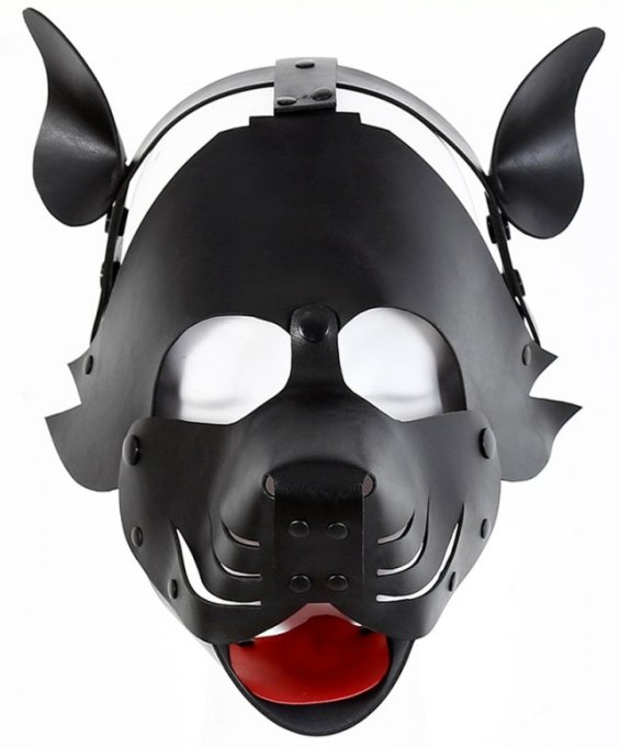 Masque Dog Pup Noir