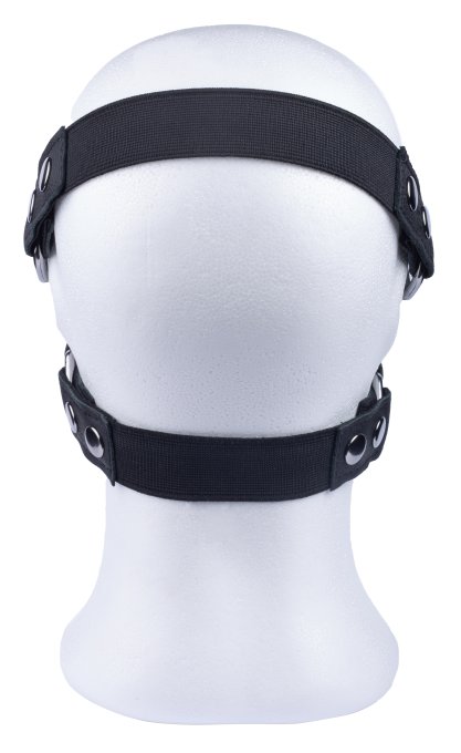 Masque en cuir avec Zip