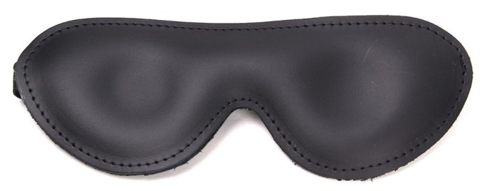 Masque en cuir Deluxe noir