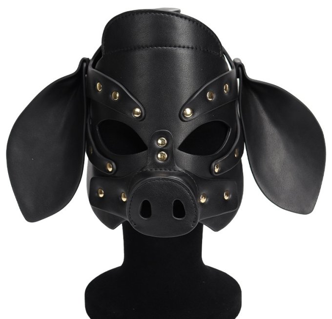 Masque Pig Grox Noir