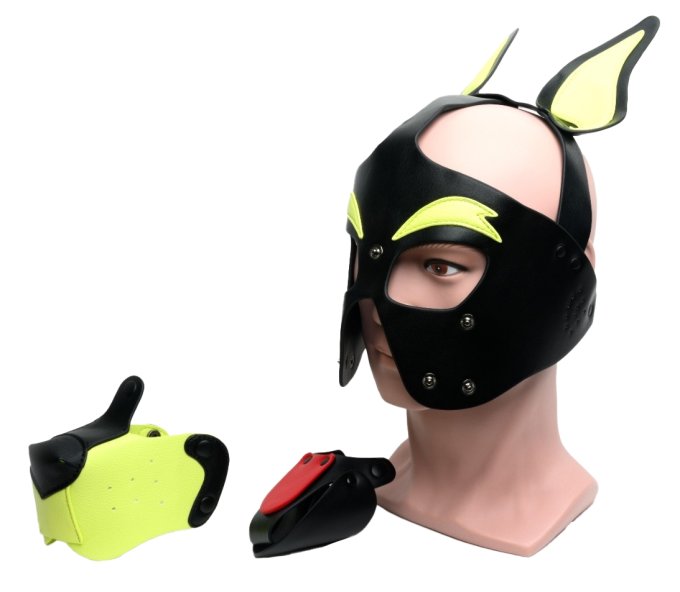 Masque Puppy 665 Jaune/Vert