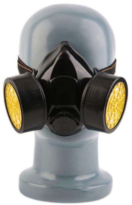 Masque Respirateur Double Duo Breath Noir