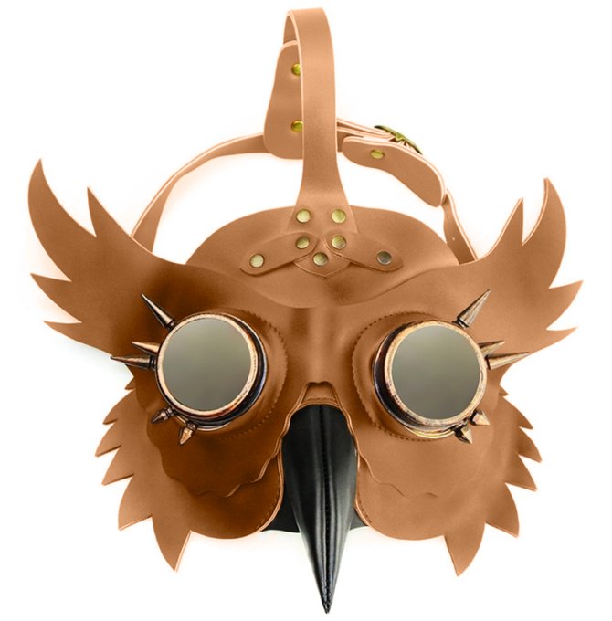 Masque Steampunk Hibou