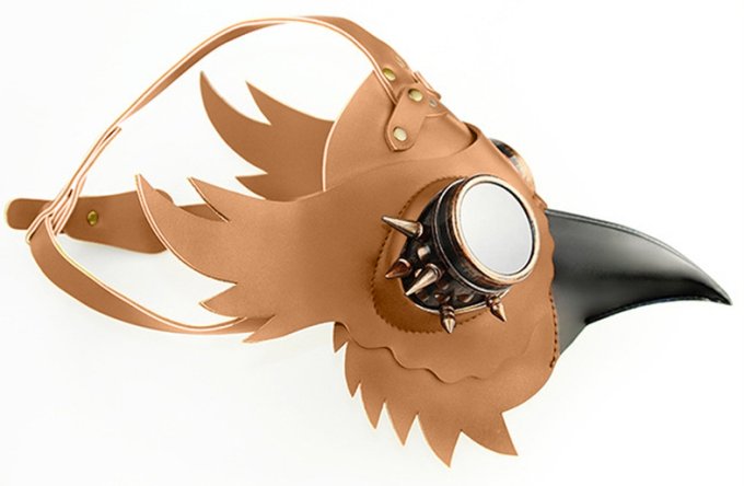 Masque Steampunk Hibou