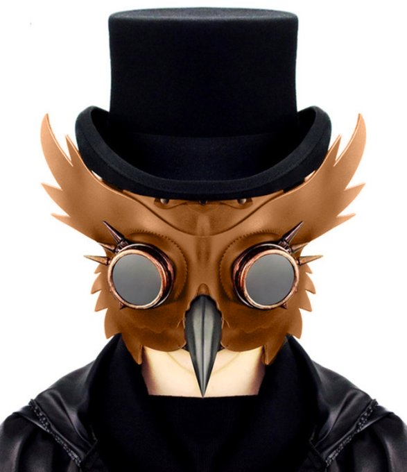 Masque Steampunk Hibou