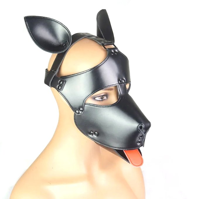 Masque Tête de chien Dog Fun Noir