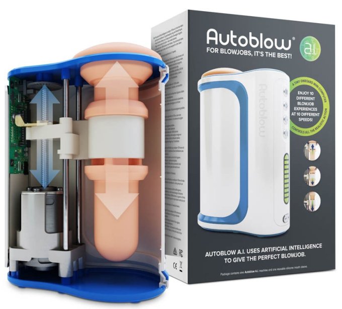 Masturbateur automatique Autoblow AI 10 Xpériences