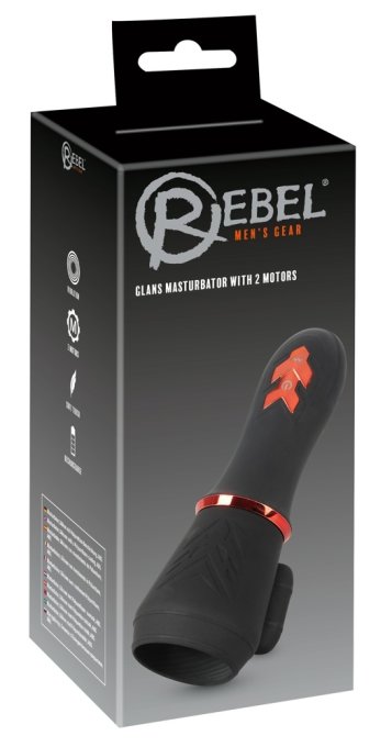 Masturbateur de gland Glans Rebel 10 Vibrations