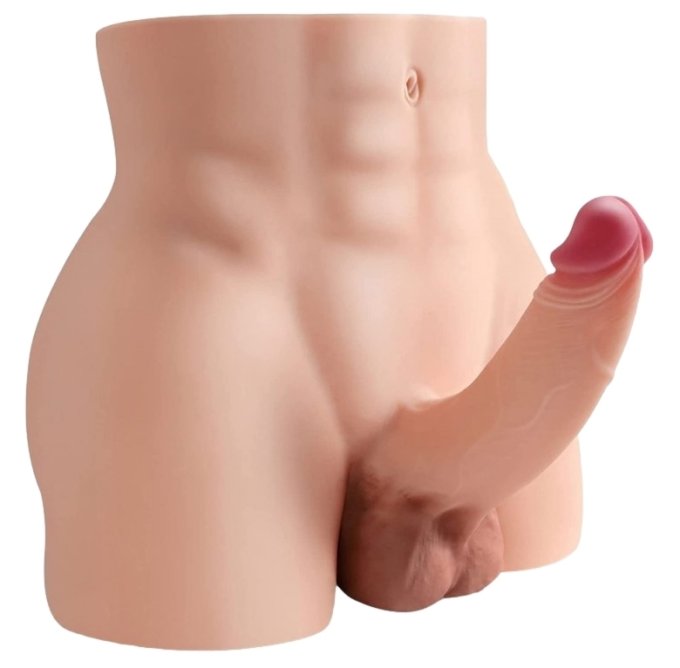 Masturbateur Fessier avec Pénis articulé Dandy Master Sexe de 18cm