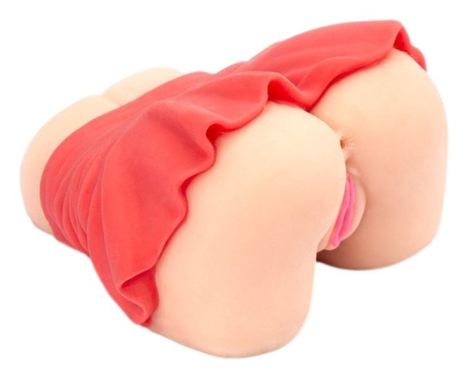 Masturbateur Fessier Mini Skirt Vagin-Anus Rouge