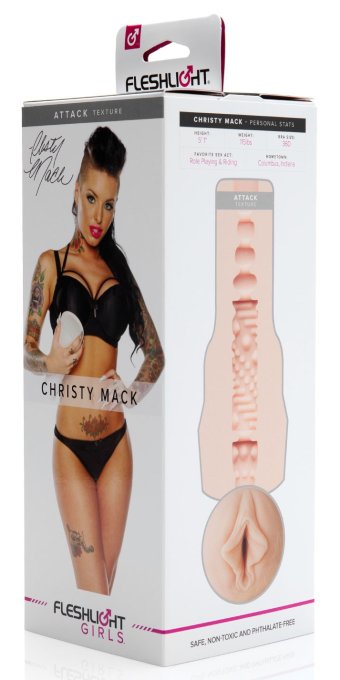 Masturbateur Fleshlight Girls CHRISTY MACK Attack