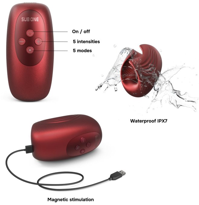 Masturbateur Tapping Sub One 5 Pulsations