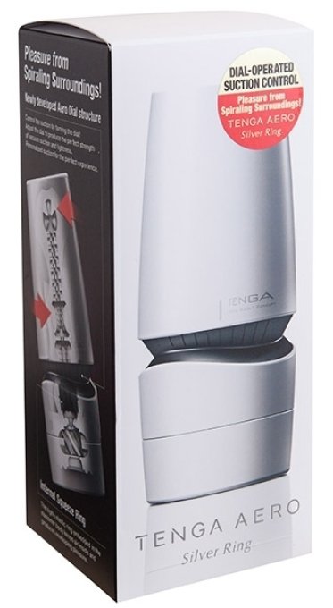 Masturbateur Tenga Aero Silver