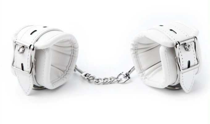 Menottes de chevilles Cuff Bomb Blanches