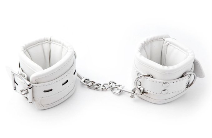 Menottes de poignets CUFF BOMB Blanches