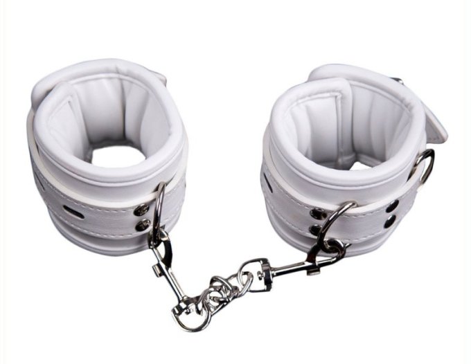 Menottes de poignets CUFF BOMB Blanches