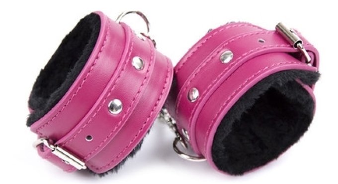 Menottes de poignets Furcuffs Noir-Rose