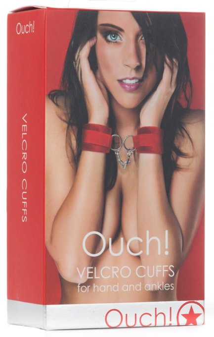 Menottes Scratch Rouges