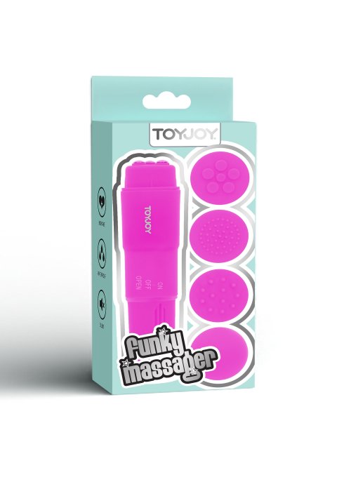 Mini Stimulateur de clitoris Funky Massager Fuschia