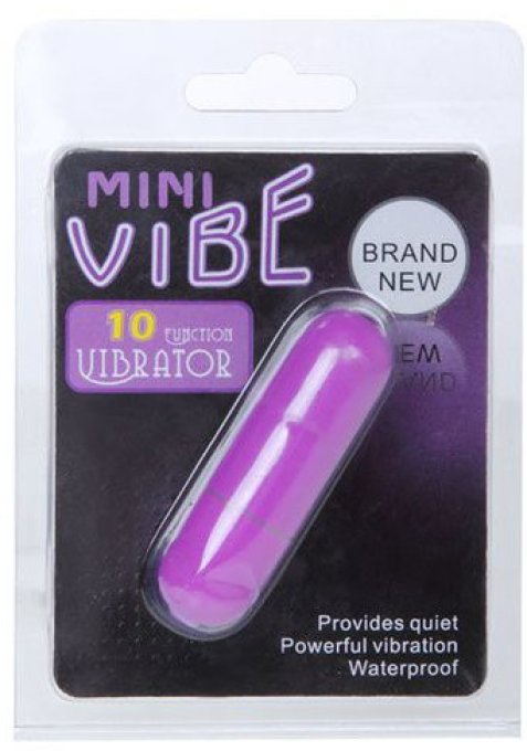 Mini Vibro 10 fonctions 6cm Violet