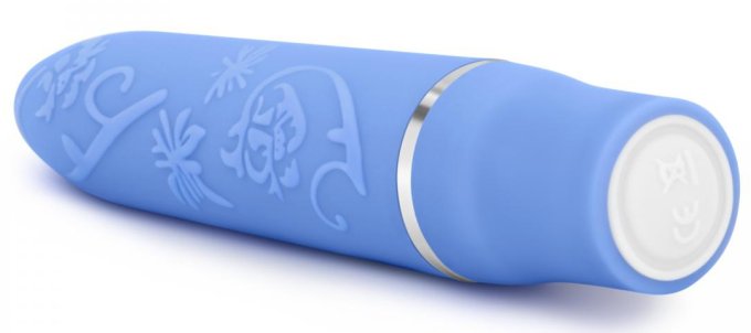 Mini Vibro Bliss Vibe 10.5cm Bleu