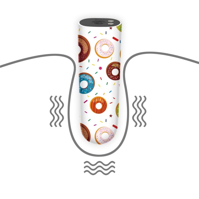 Mini Vibro Donut LoveToy 10 vibrations