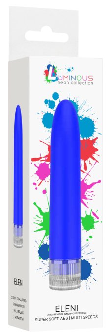 Mini Vibro ELENI 14cm Bleu