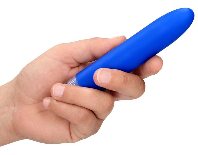 Mini Vibro ELENI 14cm Bleu