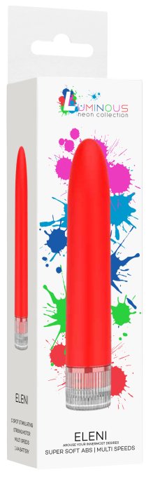 Mini Vibro Eleni 14cm Rouge