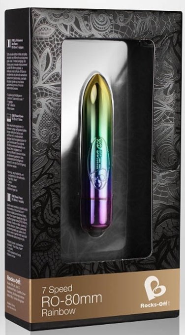 Mini Vibro RO 8cm 7 Vibrations Rainbow