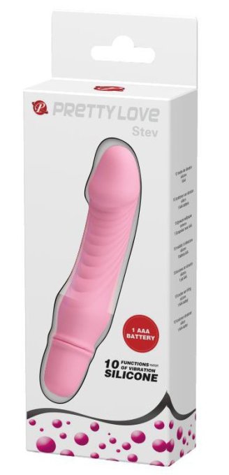 Mini-vibro Stev Rose - 11 x 2.7 cm