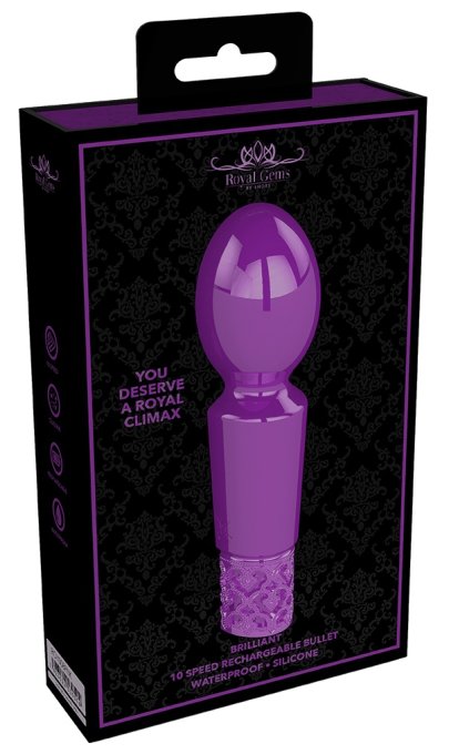 Mini wand Brilliant 12cm Violet