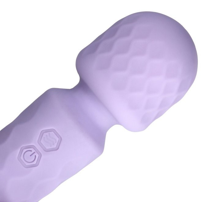 Mini Wand Vibrator Loveline 12 cm Violet