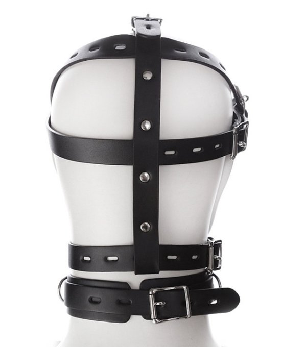 Muselière Sm Harness Head Noire